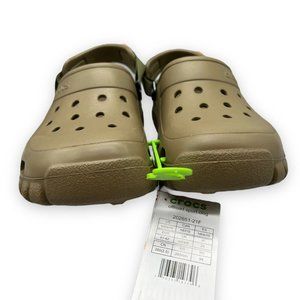 New Crocs Offroad Sport Clog Green Mens NWT Clogs Sandals Shoes Crocs Offroad Sport Clog - Lightweight & Flexible - Walmart.com main image 2
